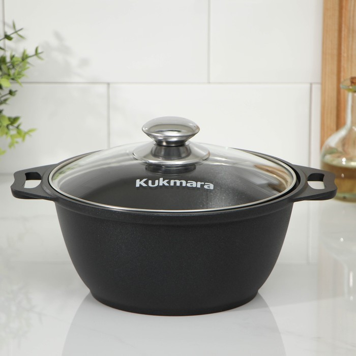 Кастрюля «Традиция», 2 л, 28×22.5×10.5 см, антипригарное покрытие, цвет чёрный Кастрюля «Традиция», 2 л, 28×22.5×10.5 см, антипригарное покрытие, цвет чёрный