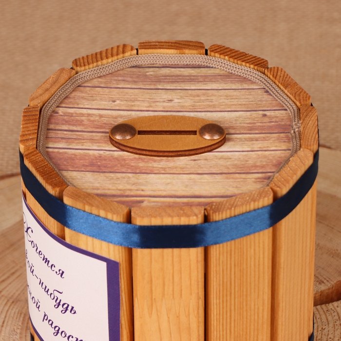 Бочка-копилка Бочка-копилка "Котик", 12х12х12 см