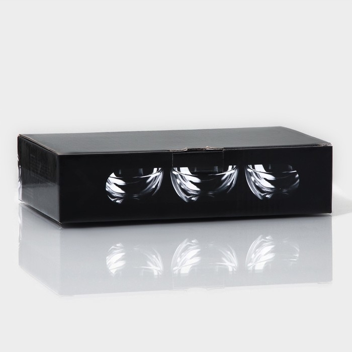 Набор пиал стеклянных с двойными стенками Magistro «Сакура», 50 мл, 6 шт Набор пиал стеклянных с двойными стенками Magistro «Сакура», 50 мл, 6 шт