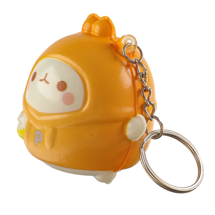 Мялка-сквиш «Зайка», на брелоке, цвет МИКС Мялка-сквиш «Зайка», на брелоке, цвет МИКС