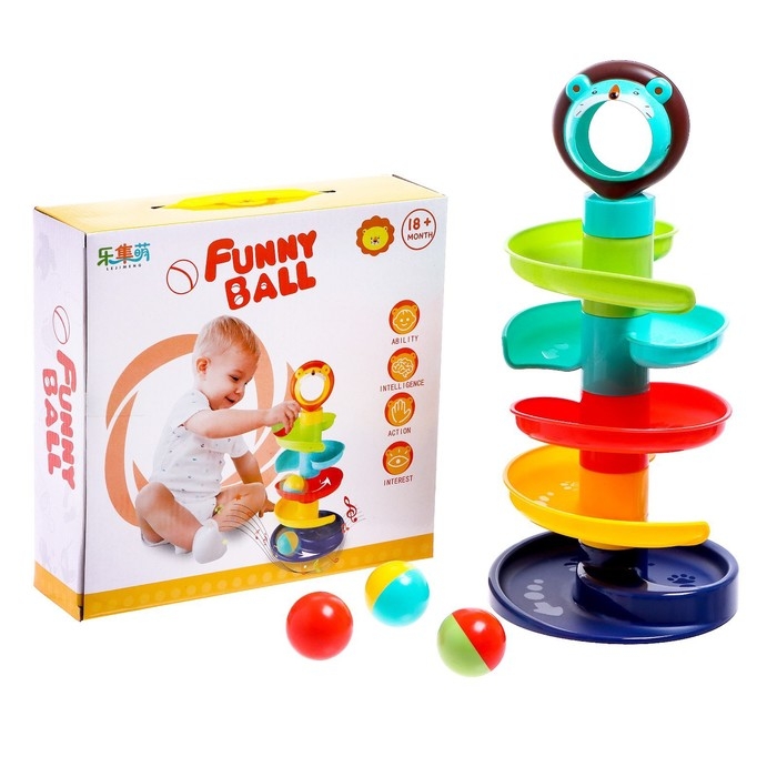 Развивающая пирамидка «Львёнок», 6 элементов Развивающая пирамидка «Львёнок», 6 элементов