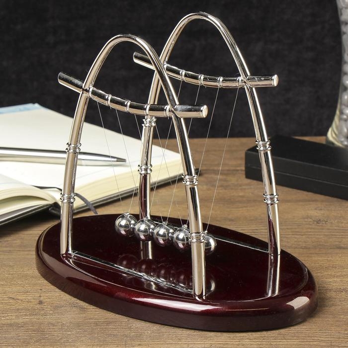 Маятник Маятник "Шары техно" овал 18,5 x 22,5 x 14 см