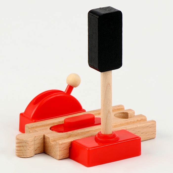 Детский регулируемый переезд для железной дороги, 9,5 × 8 × 8,5 см Детский регулируемый переезд для железной дороги, 9,5 × 8 × 8,5 см