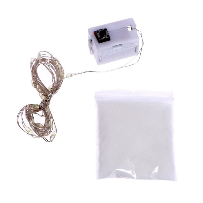 Набор для опытов «Новогодняя гирлянда: Ёлочка и Дед Мороз» Набор для опытов «Новогодняя гирлянда: Ёлочка и Дед Мороз»