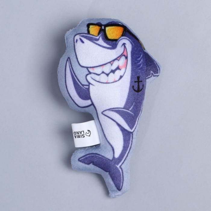 Игрушка для кошек с мятой «Акула», 13 х 8 см Игрушка для кошек с мятой «Акула», 13 х 8 см