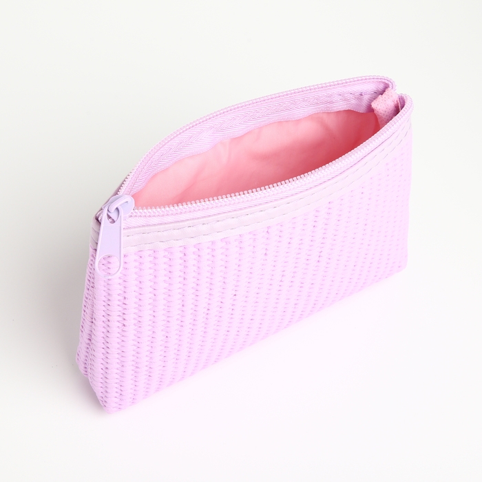 Набор косметичек 3 в 1 на молнии, цвет сиреневый Набор косметичек 3 в 1 на молнии, цвет сиреневый