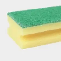 Губка для посуды с чистящим слоем Доляна &laquo;Генеральная уборка&raquo;, 12&times;6&times;4 см, 6 шт.