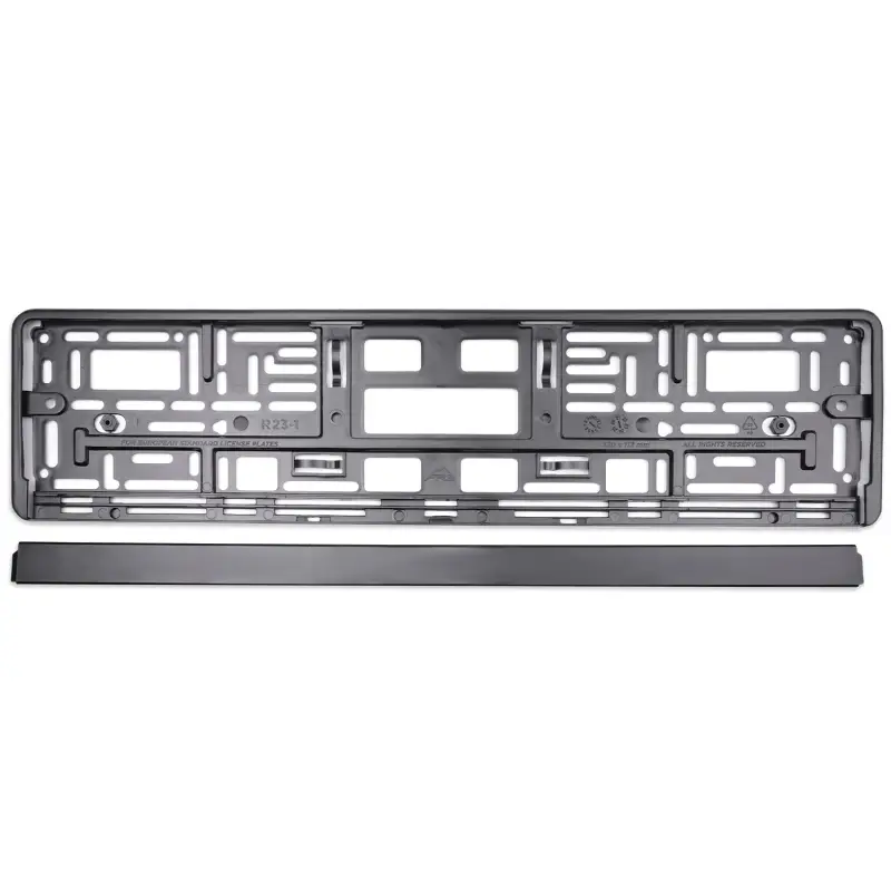 Рамка под номерной знак (чёрная) AVS RN-15