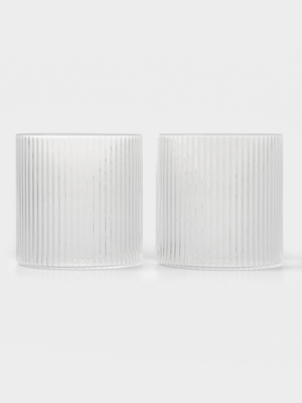 Набор стаканов "Грани" 450 мл 2 шт  8,5х9 см