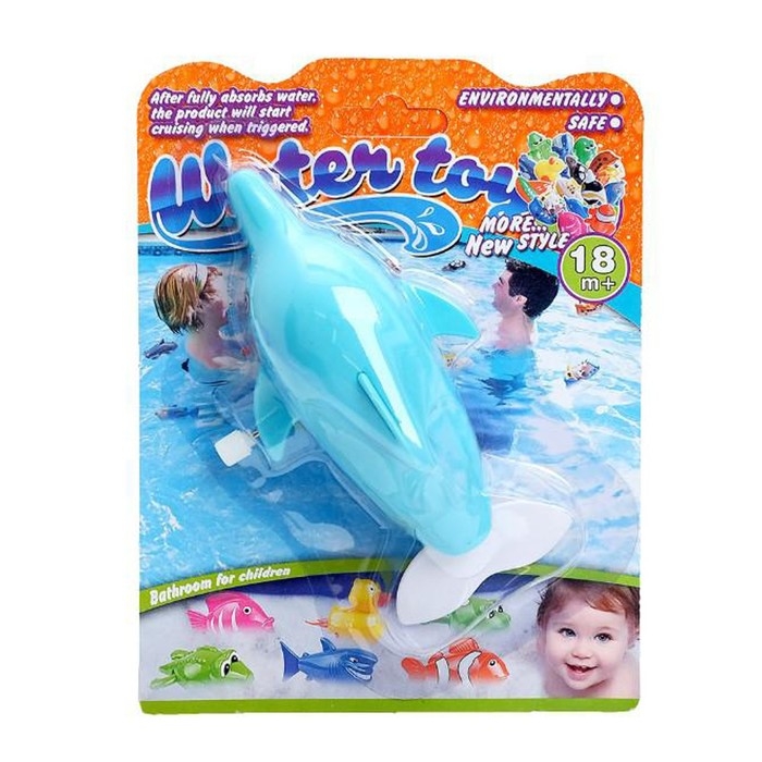 Водоплавающая игрушка «Дельфинчик», заводная Водоплавающая игрушка «Дельфинчик», заводная