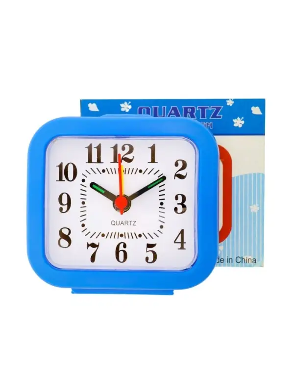 Будильник &laquo;Классика&raquo;, дискретный ход, 7&times;7.5 см, от батарейки АА