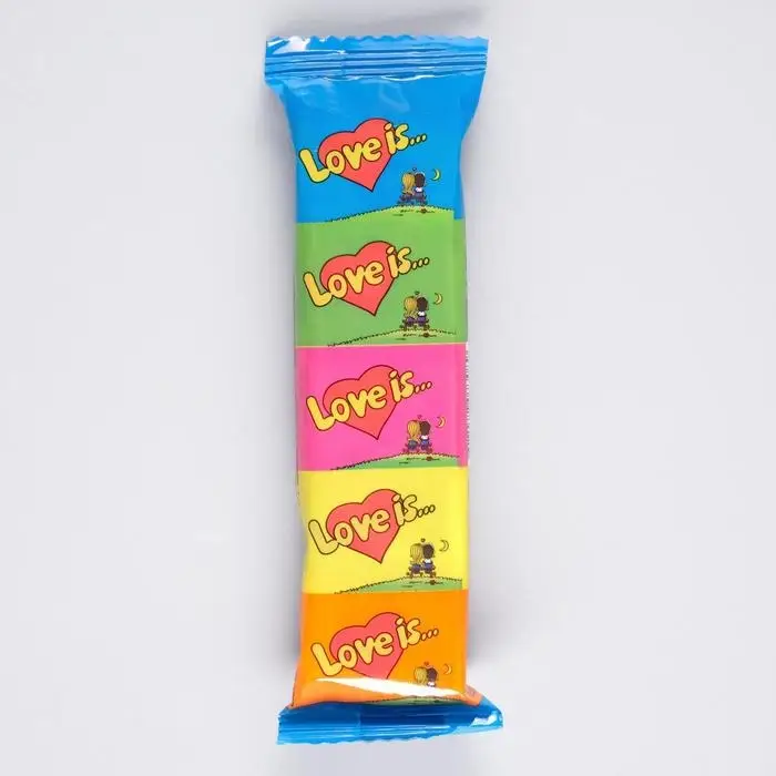Жевательная резинка Love is мини, ассорти, 21 г Жевательная резинка Love is мини, ассорти, 21 г