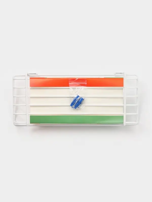 Полка для ванной 29*12,5*10 см, цвет белый Полка для ванной 29*12,5*10 см, цвет белый