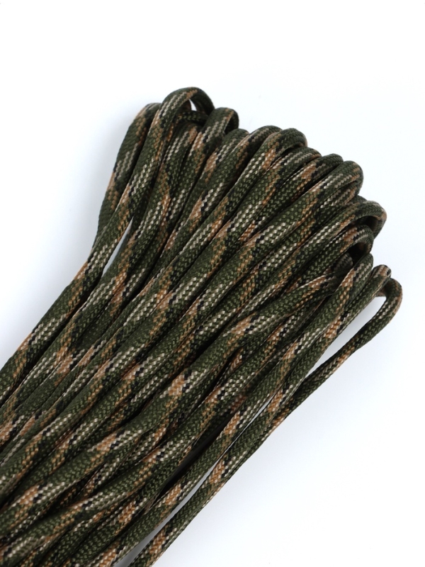 Паракорд 550 "Мастер К." нейлон, лесной камуфляж, d - 4 мм, 30 м