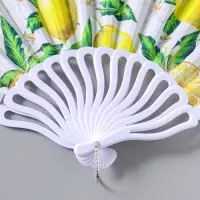 Веер складной &laquo;Цветение лимонов&raquo;, 22.5 см