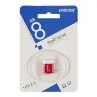USB накопитель 8 GB Smart Buy LARA Red
