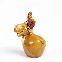 Фигурка декоративная &laquo;Бородатый лось&raquo;, керамика, 6.2&times;4.4&times;8.5 см