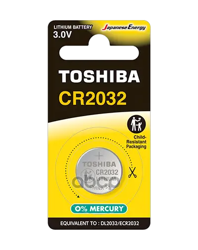 Батарейка TOSHIBA арт. CR2032CP1C