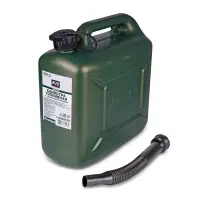 Канистра топливная пластик 10л. (тёмн.зелён.) AVS TPK-Z 10