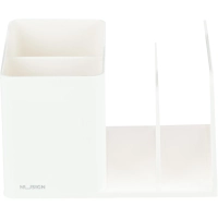 Подставка-органайзер д/канц.мел Deli NuSign ENS950white 120х155х96 4отд бел