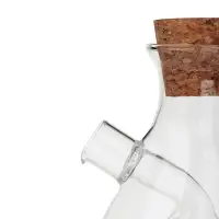 VETTA Кувшин для масла/уксуса 2 в 1, 450/60мл, стекло, пробка