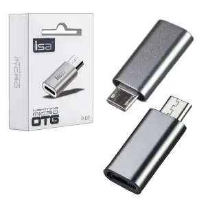 Переходник Lightning на MicroUSB P-07 ISA