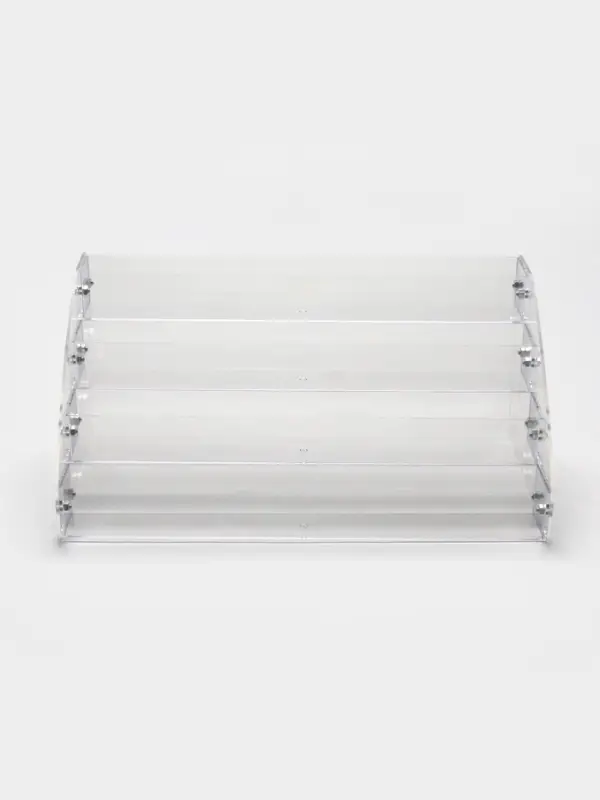 Подставка под лаки 4 этажа, 31.3&times;14.4&times;18.3 см, оргстекло 2 мм