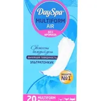 Прокладки ежедневные Day Spa, мультиформ Air, без запаха, нормал, 20 шт.