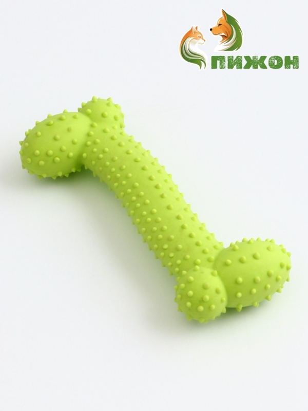 Игрушка жевательная Игрушка жевательная "Большая кость", 15,5 см, салатовая