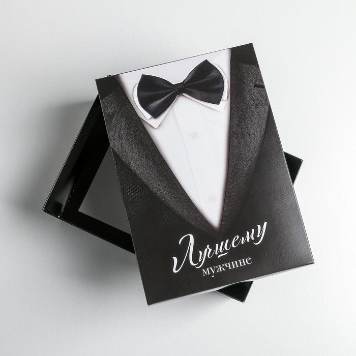 Коробка подарочная складная, упаковка, &laquo;Джентльмен&raquo;, 21 х 15 х 7 см
