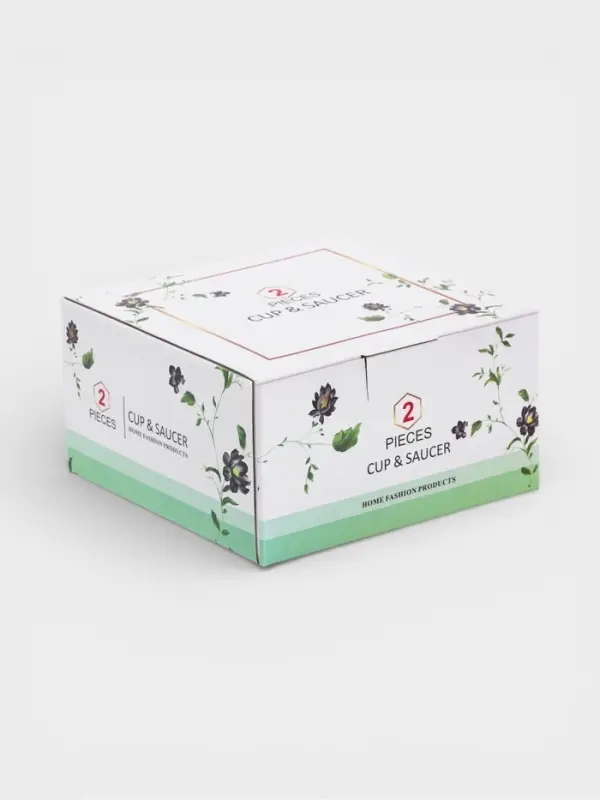 Чайная пара "Тюльпан" блюдце 15х2см, чашка 12х9х7,5 см