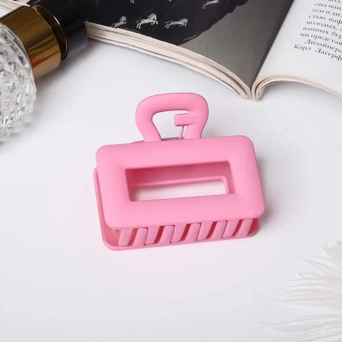 Крабик для волос «Призма», квадрат, 6.5 см, МИКС Крабик для волос «Призма», квадрат, 6.5 см, МИКС