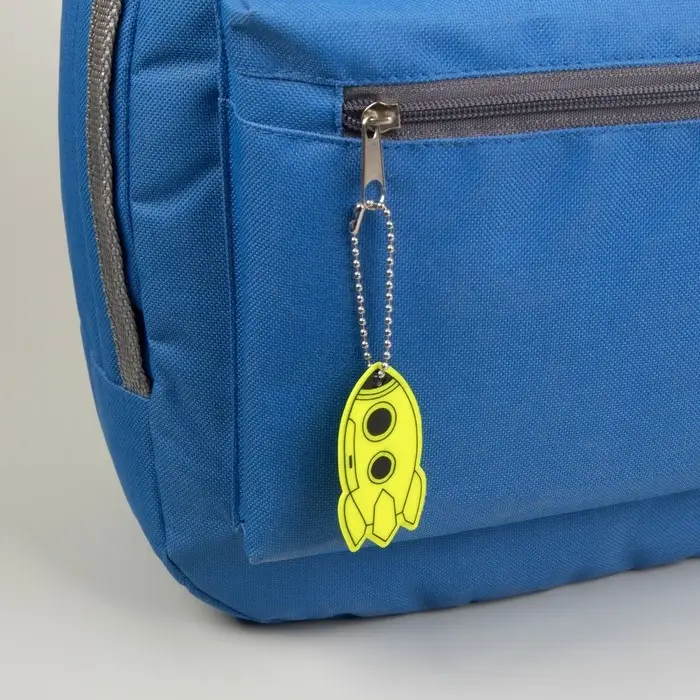 Светоотражающий элемент «Ракета», двусторонний, 6×3 см, МИКС Светоотражающий элемент «Ракета», двусторонний, 6×3 см, МИКС