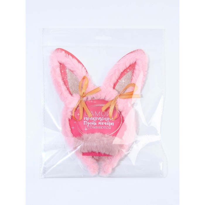 Набор ободок и резинка, 17 х 20 см Набор ободок и резинка, 17 х 20 см