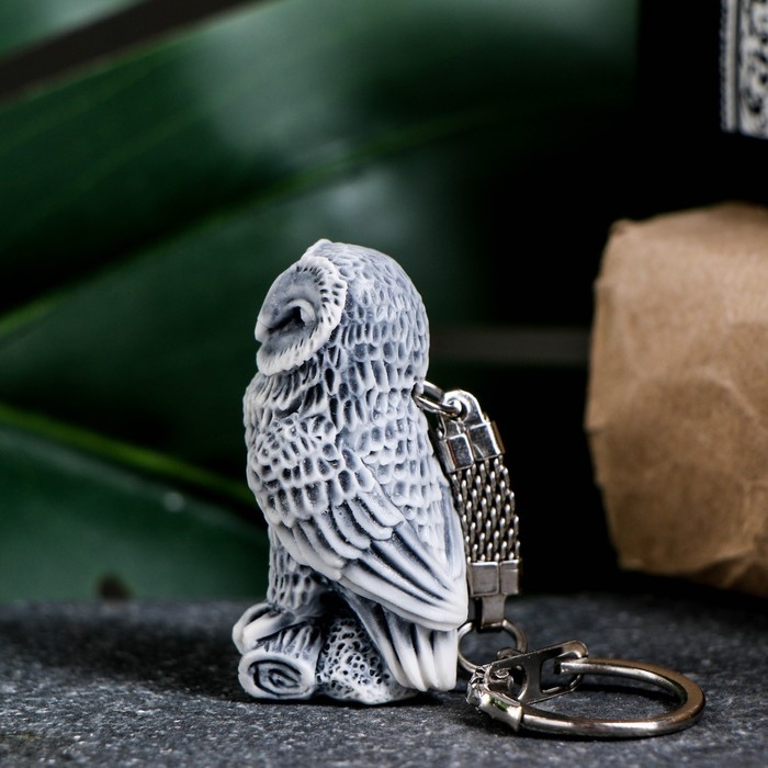 Брелок  Брелок "Сова" 4,7см, МИКС