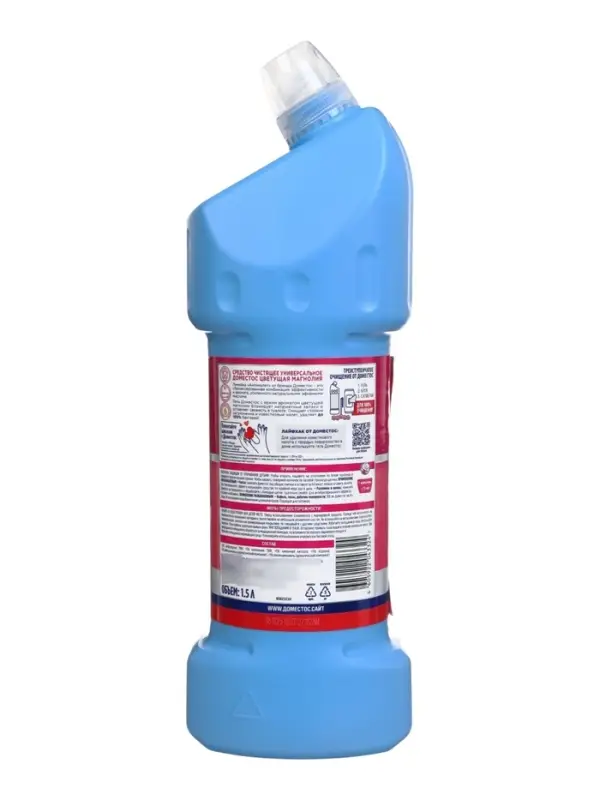 Универсальное чистящее средство антиналет + блеск &laquo;Доместос&raquo; цветущая магнолия, густой гель, 1.5 л