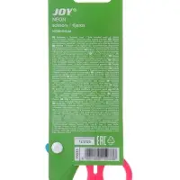 Ножницы детские 13.5 см, ErichKrause Joy, с закруглёнными концами лезвий и линейкой, МИКС