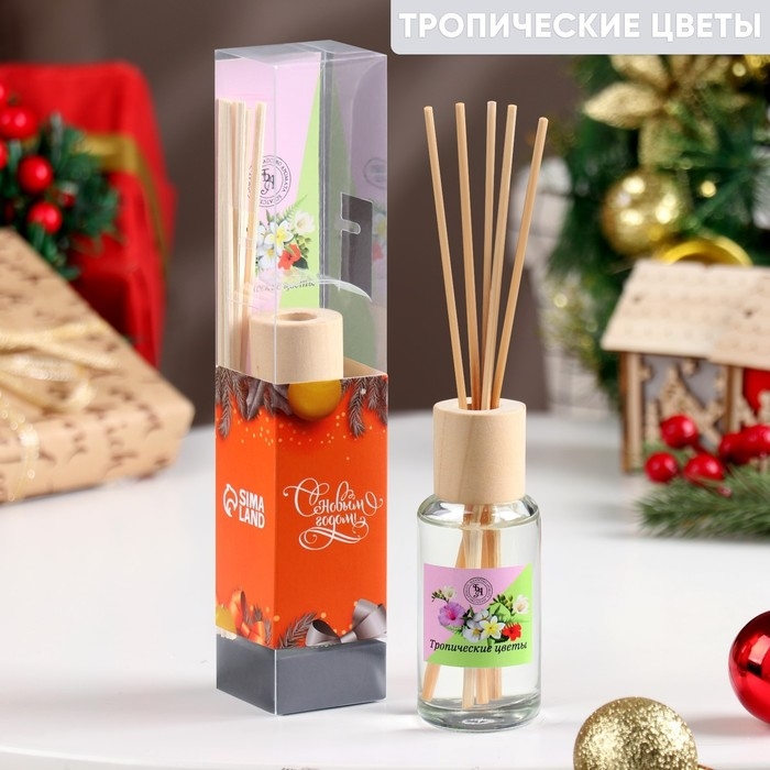 Диффузор ароматический  Диффузор ароматический "Модерн", 50 мл, цветочный, "Богатство Аромата"