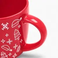 Кружка чайная новогодняя «Новый год», 370 мл Кружка чайная новогодняя «Новый год», 370 мл