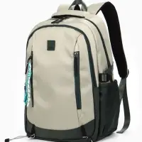 Рюкзак школьный, 2 отделения, 5 карманов, 33&times;17&times;47 см, зелёный