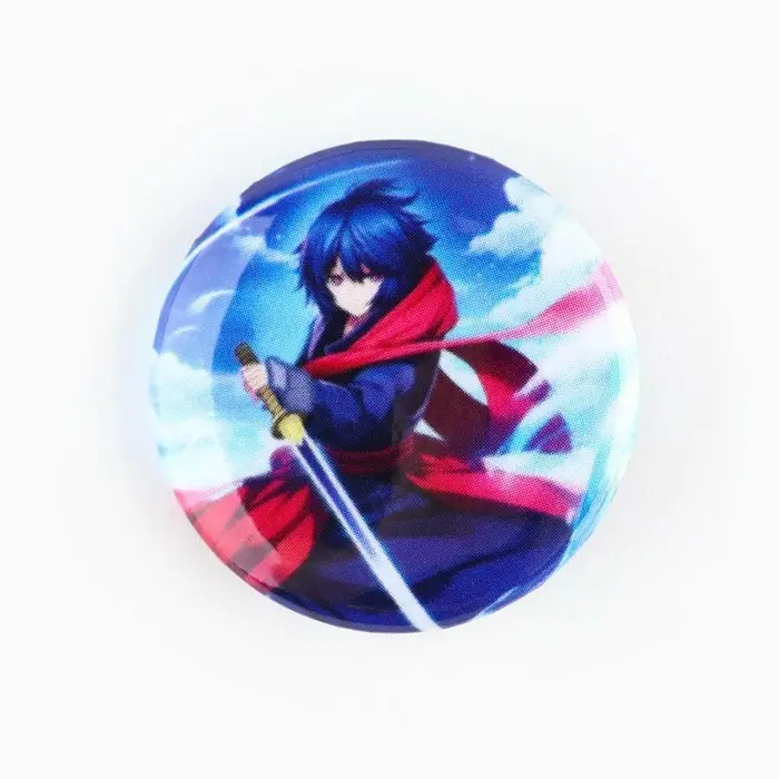 Значок металлический , закатной «Аниме для детей», d=2,5 cм, МИКС Значок металлический , закатной «Аниме для детей», d=2,5 cм, МИКС