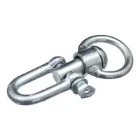 Вертлюг разборный №3 большой (длина-9 см, ширина-4.5 см), фасовка 5 шт.