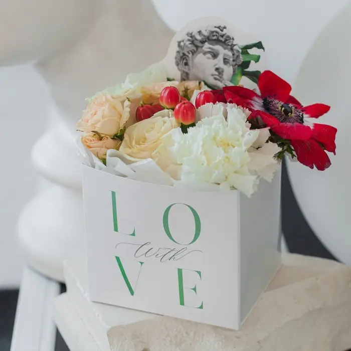 Коробки для мини букетов &laquo;DAVID&raquo;, 12 &times; 20 &times; 10 см