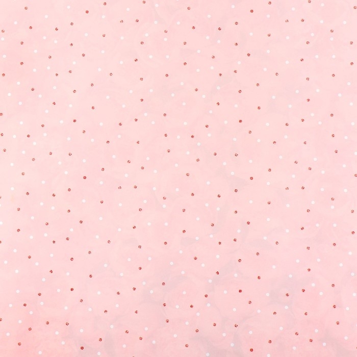 Бумага упаковочная двухсторонняя крафтовая &laquo;Цветы&raquo;, 70 х 100 см