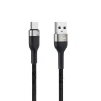 Кабель USB на Type-C 1m 2A BX-5 ISA черно-серый