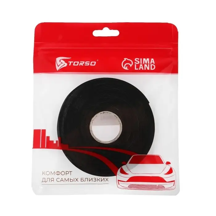 Клейкая лента TORSO, двусторонняя, 6 мм × 5 м Клейкая лента TORSO, двусторонняя, 6 мм × 5 м