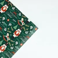 Набор бумаги упаковочной &laquo;Новогоднее настроение&raquo;, 3 листа, 70&times;100 см