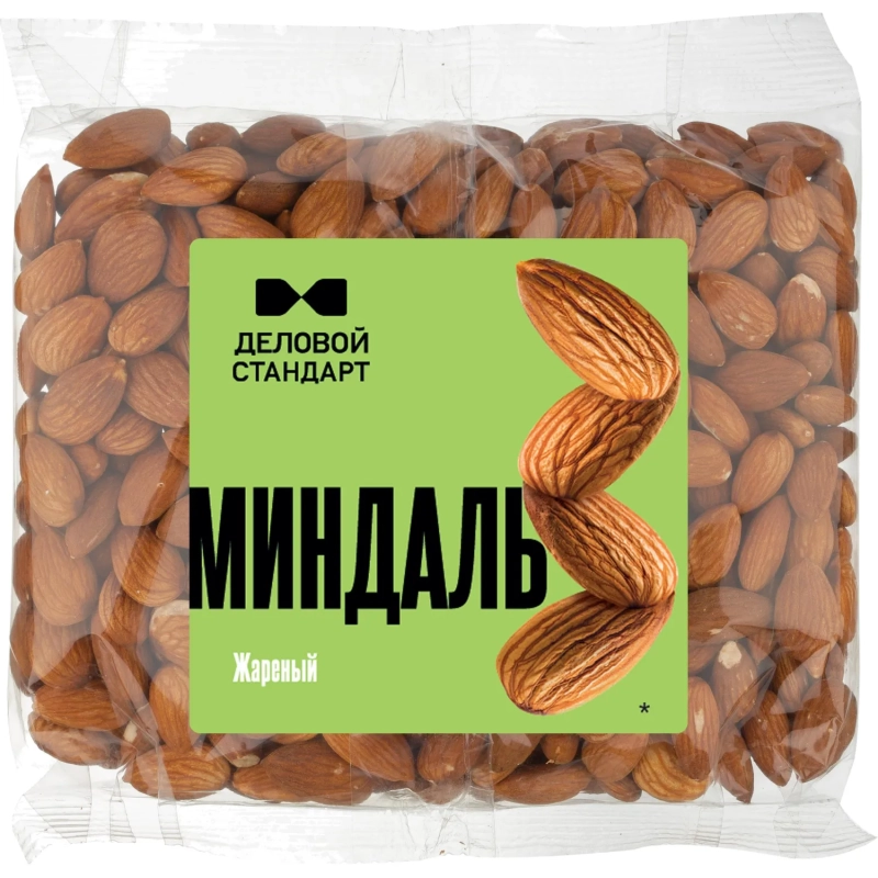 Миндаль Деловой Стандарт жареный,500г