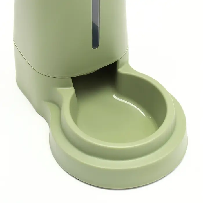 Автокормушка 3,8 л, нескользящие ножки, зелёная Автокормушка 3,8 л, нескользящие ножки, зелёная