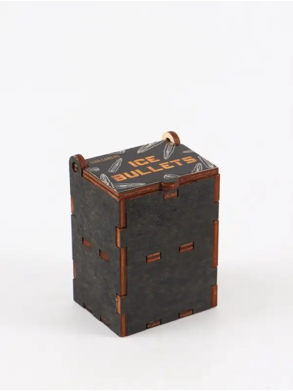 Коробка подарочная деревянная «Пуля» 4 х 5 х 6 см Коробка подарочная деревянная «Пуля» 4 х 5 х 6 см